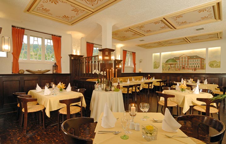 Badhotel Bad Brückenau, Restaurant im Badhotel.
